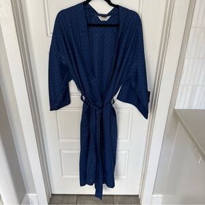 Christian Dior Monsieur Blue Patterned Robe